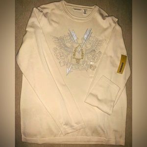 NWT DKNY Jeans sweater Men’s soft pull on sweater